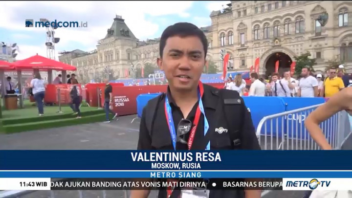 Semarak Football Park di Moskow