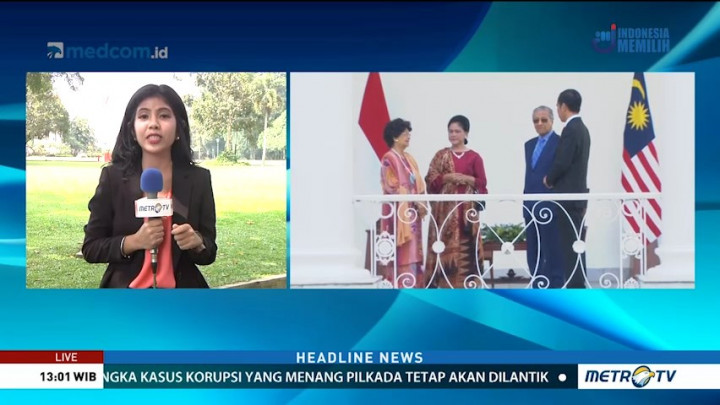 Ini yang Dibahas dalam Pertemuan Jokowi-Mahathir