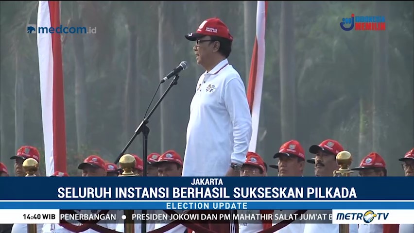 Mendagri: Pilkada 2018 Berjalan Lancar dan Sukses