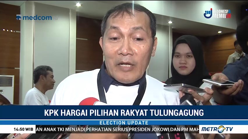 KPK Hargai Pilihan Rakyat Tulungagung