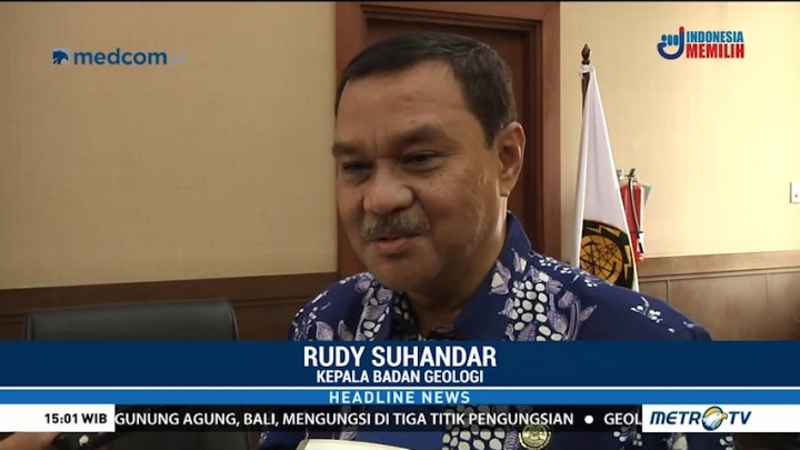 Status Gunung Agung Masih di Level Siaga