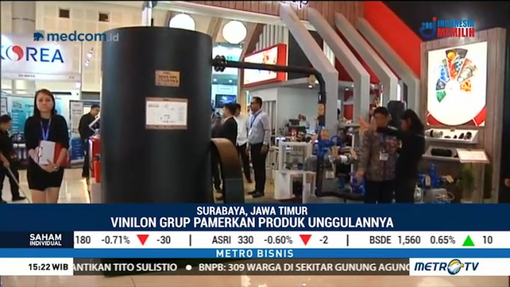 Ratusan Produk Pipa Air Terbaru Dipamerkan di Surabaya