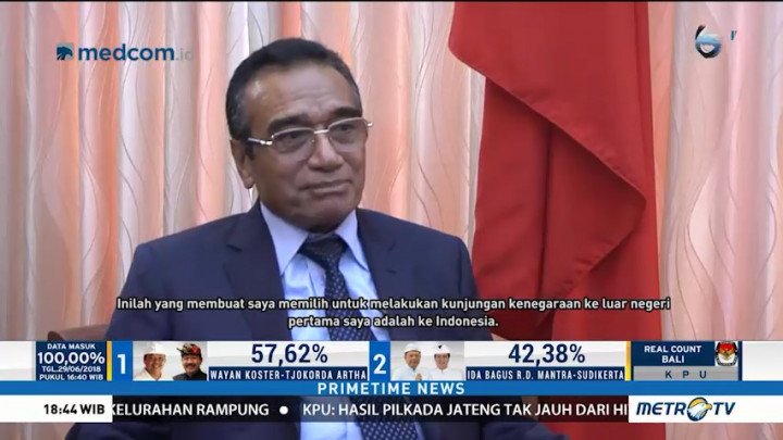 Eksklusif, Wawancara Presiden Timor Leste Francisco Guterres (1)