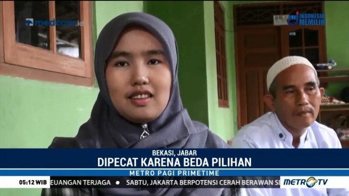 Guru Ini Dipecat Akibat Beda Pilihan di Pilkada