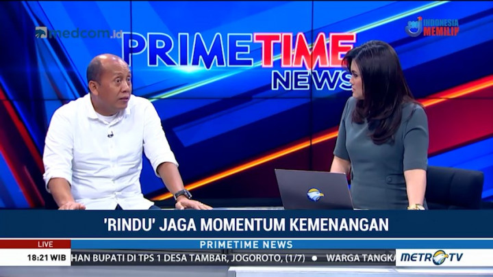 Cara Paslon Rindu Jaga Momentum Kemenangan
