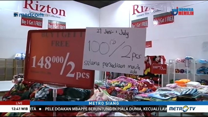 Berburu Diskon Besar-besaran di Hari Terakhir Jakarta Fair 2018