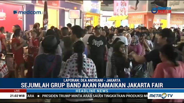 Hari Terakhir Jakarta Fair 2018 Masih Ramai Pengunjung