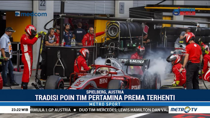 Pekan Sulit Pertamina Prema Theodore Racing di Austria