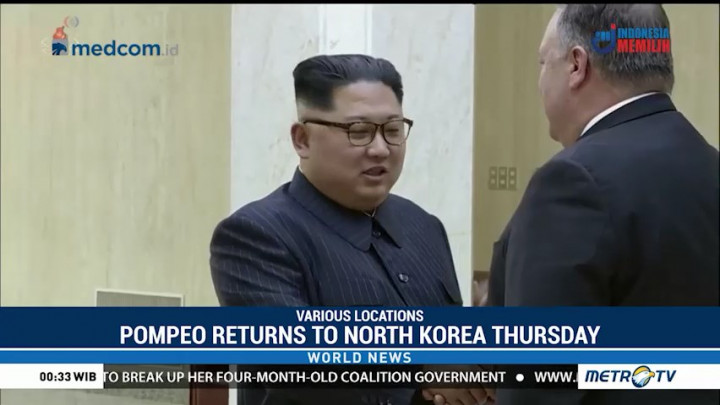 Pompeo Returns to North Korea Thursday
