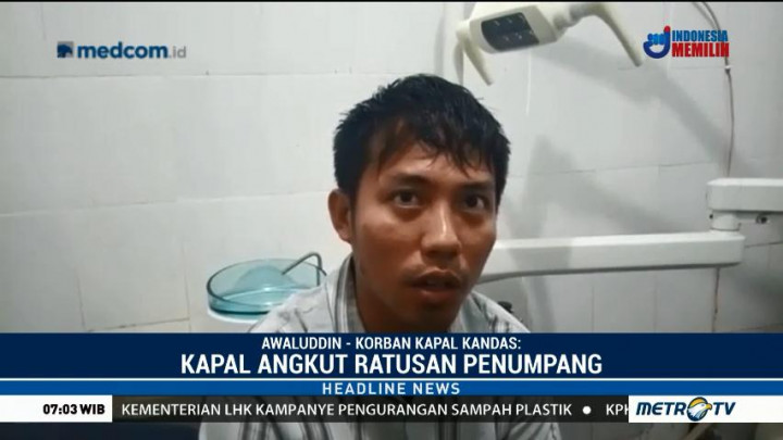 Korban Sebut KM Lestari Maju Kelebihan Muatan