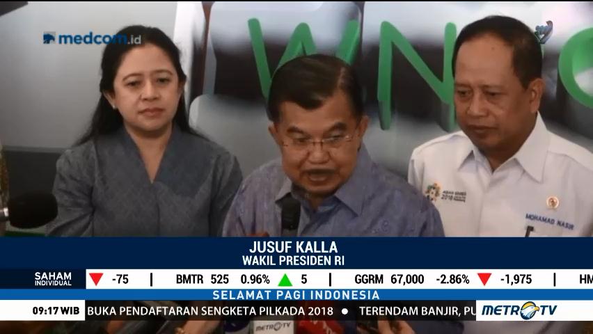 JK: Eksportir Harus Manfaatkan Pelemahan Rupiah