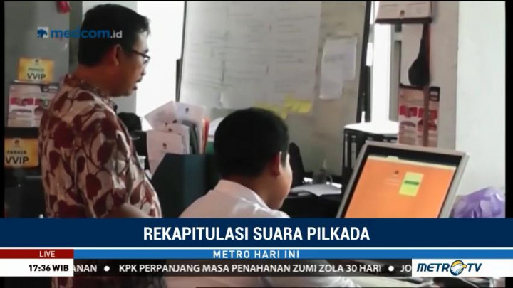 Rekapitulasi Suara Pilgub Jateng Telah Capai 99,22 Persen