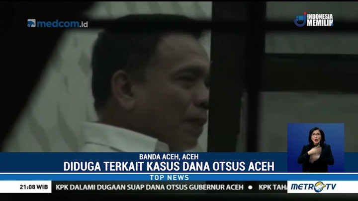 KPK Dalami Dugaan Suap Dana Otsus Gubernur Aceh