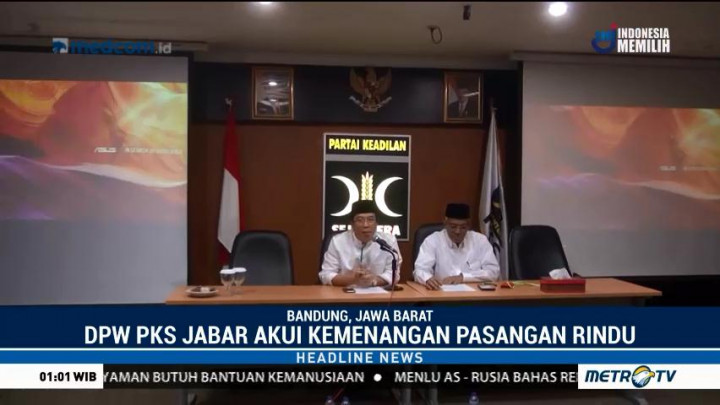 PKS Akui Kemenangan Pasangan Rindu