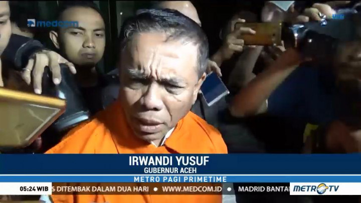 Gubernur Aceh Bantah Terima Gratifikasi Proyek