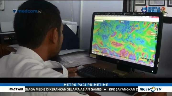 Abu Gunung Agung Mengarah ke Banyuwangi