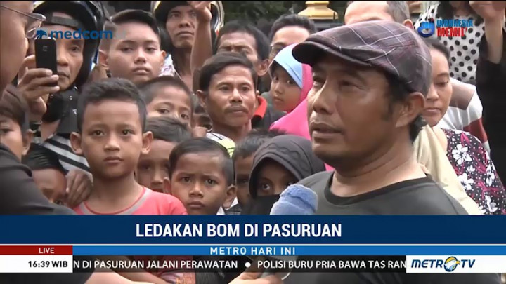 Saksi Bom Pasuruan: Terduga Pelaku Mengaku Ledakan Berasal dari Elpiji