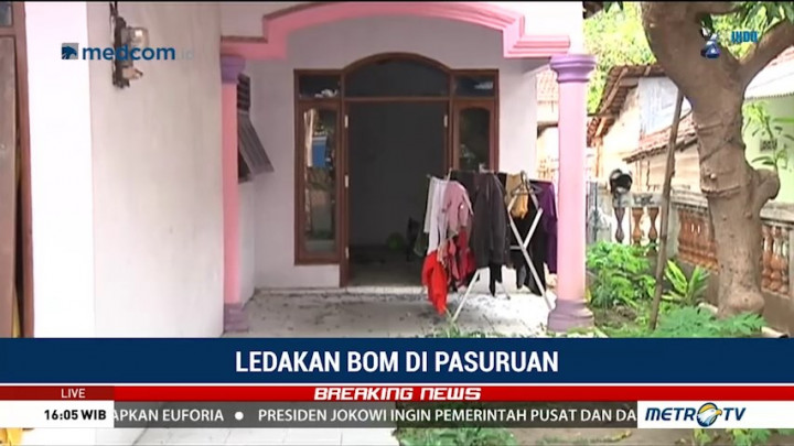 Buku Jihad Ditemukan di Lokasi Ledakan Pasuruan