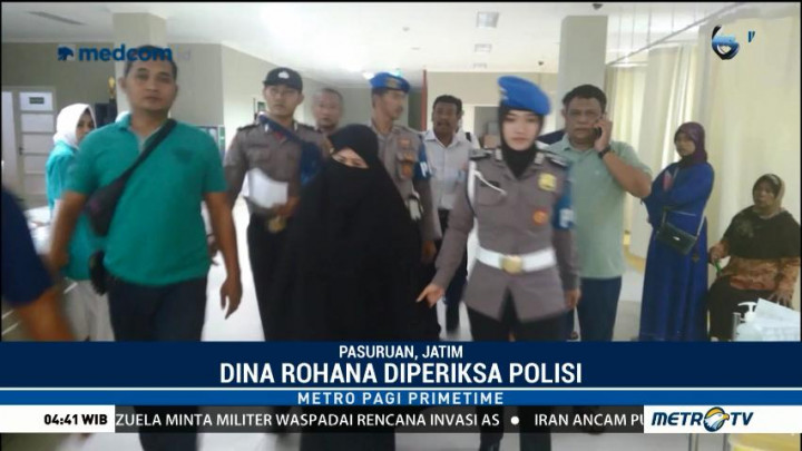 Istri Terduga Teroris di Pasuruan Diperiksa Polisi
