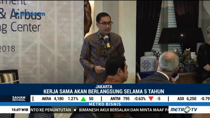 Airbus Lanjutkan Kerja Sama Pelatihan Perawatan Pesawat dengan GMF