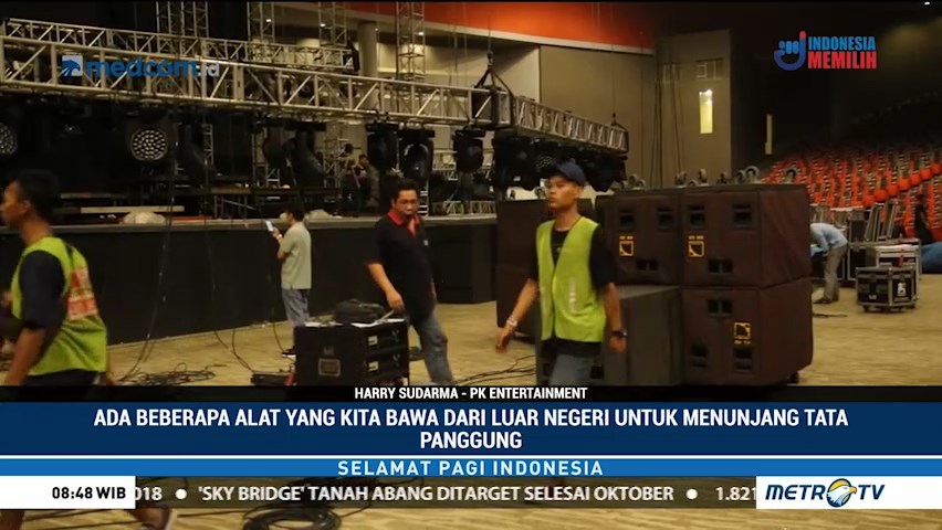 Mengintip Persiapan Jelang Konser Celine Dion