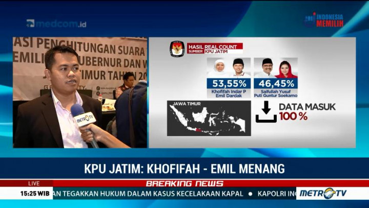 Gus Ipul-Puti Keberatan dengan Hasil Rekapitulasi Suara