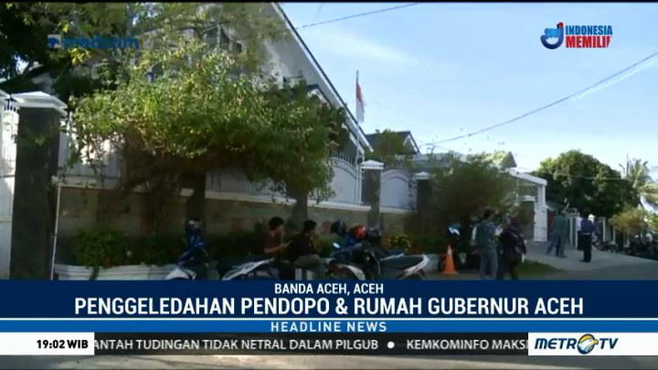 KPK Geledah Rumah Gubernur Aceh