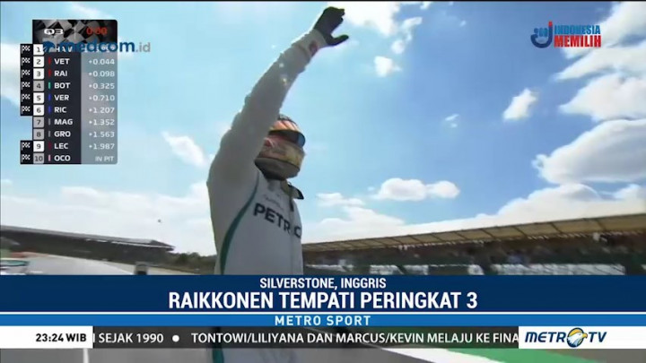 Hamilton Raih Pole Position di Kualifikasi GP Inggris