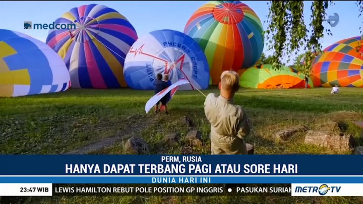 Festival Balon Udara di Rusia