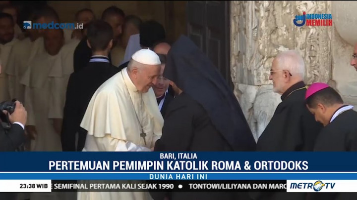 Paus Fransiskus Berdoa untuk Perdamaian di Timur Tengah