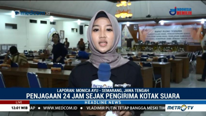 375 Personel Kepolisian Jaga Ketat Rapat Pleno Pilgub Jateng