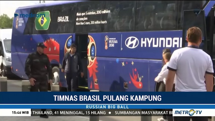 Timnas Brasil Pulang Kampung