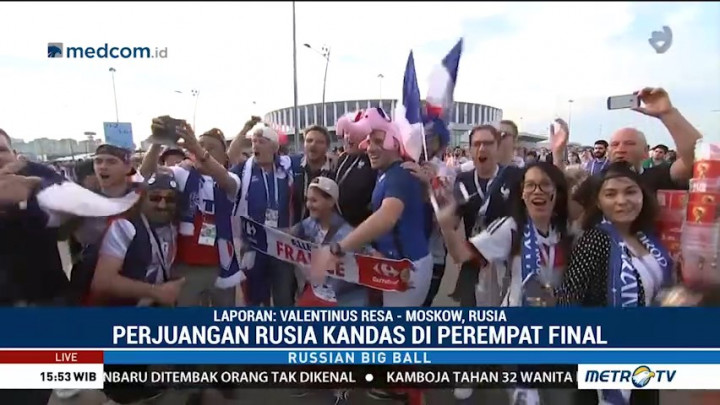 Piala Dunia di Rusia Dinilai yang Tersukses