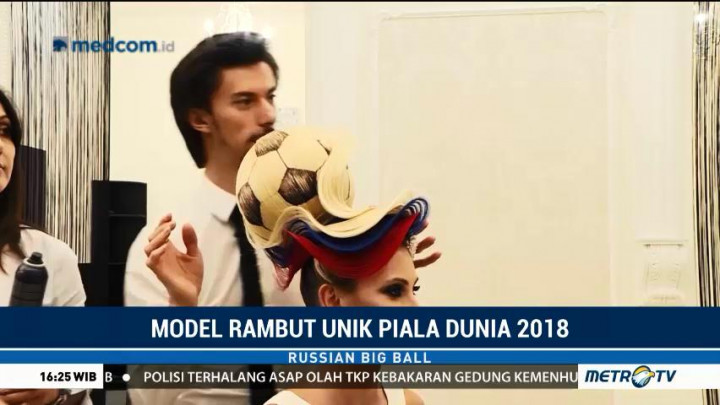 Model Rambut Unik Ala Piala Dunia