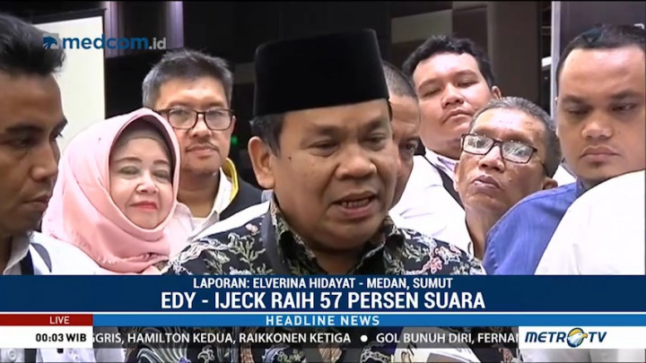 Eramas Menang Pilgub Sumut 2018