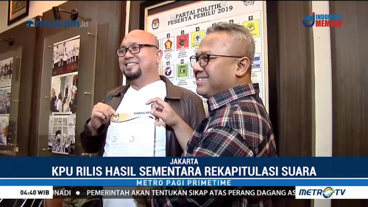 KPU Rilis Hasil Rekapitulasi Pilkada di 111 Daerah