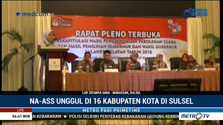 Nurdin Abdullah Menang Pilgub Sulsel