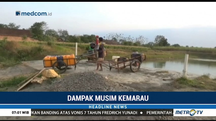 Warga Lamongan Krisis Air Bersih