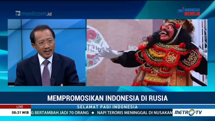 Mempromosikan Indonesia di Rusia (2)