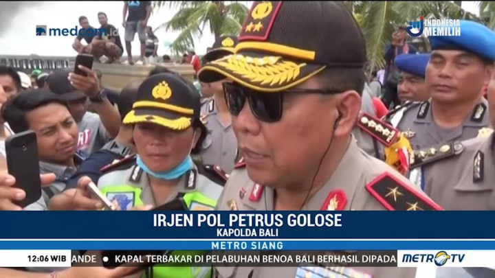 Penjelasan Kapolda Bali Soal Kebakaran Puluhan Kapal