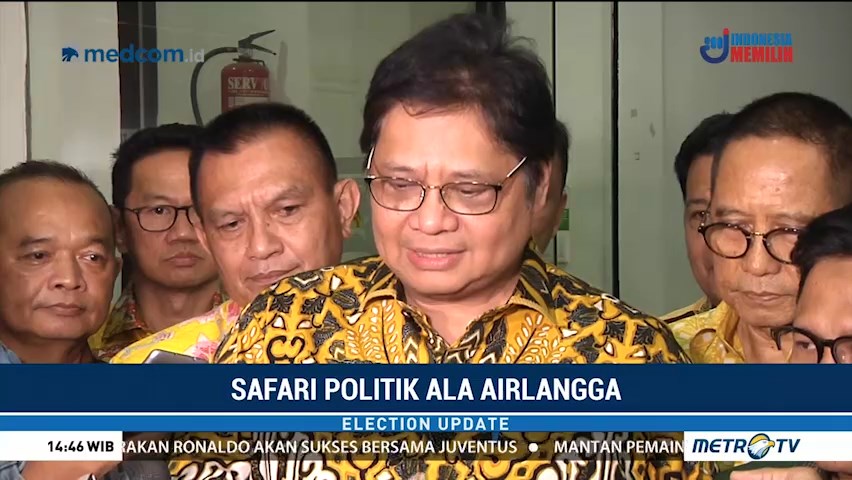 Airlangga Hartarto Kandidat Terkuat Dampingi Jokowi