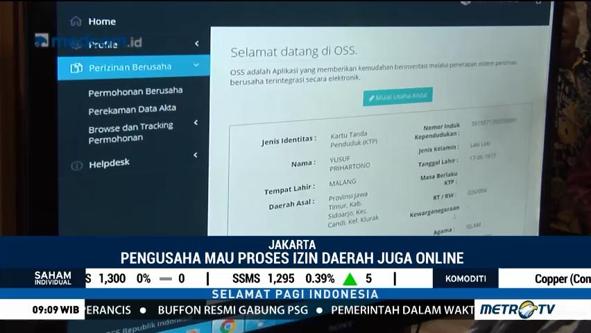 Menko Perekonomian Resmi Rilis <i>Online Single Submission</i>