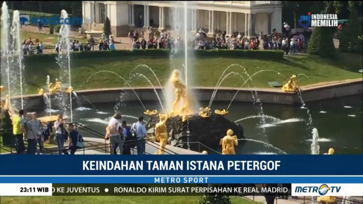 Keindahan Taman Istana Petergof