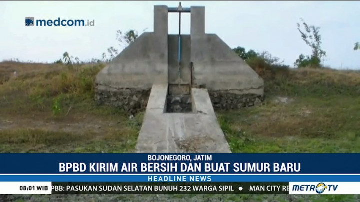 11 Kecamatan di Bojonegoro Alami Kekeringan