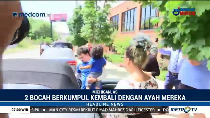 Ayah dan Dua Anak Ini Bertemu Lagi Usai Dipisahkan Trump