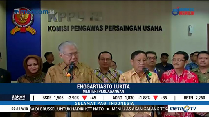 Mendag Libatkan KPPU Bahas RUU Antimonopoli