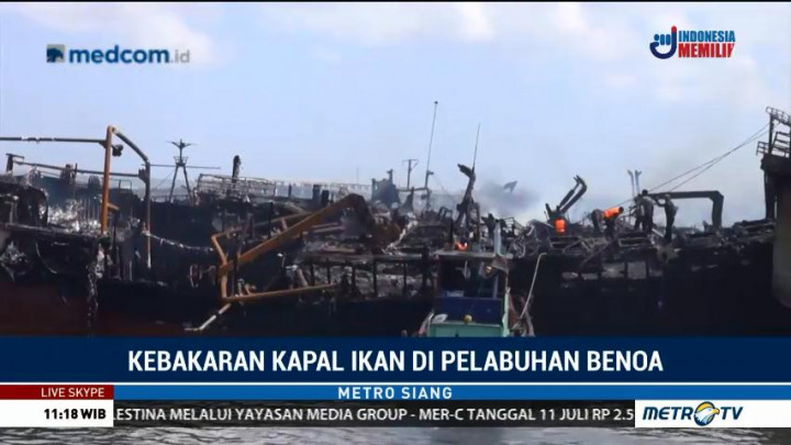 Pendinginan Kapal Ikan di Bali Masih Berlangsung