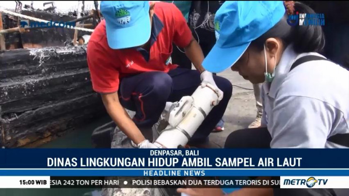 Air Laut di Sekitar Pelabuhan Benoa Tercemar