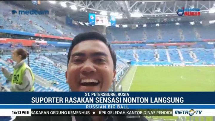 Euforia Nonton Langsung Laga Piala Dunia