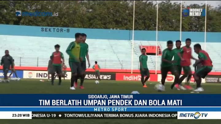 Egy Maulana Berlatih Bersama Timnas U-19